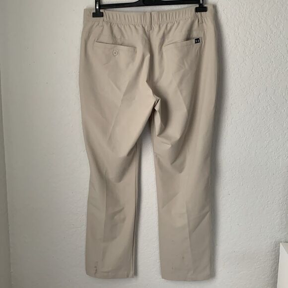 Under Armour Men’s Lightweight Golf Gray Pants Size 38/30 - Picture 2 of 11